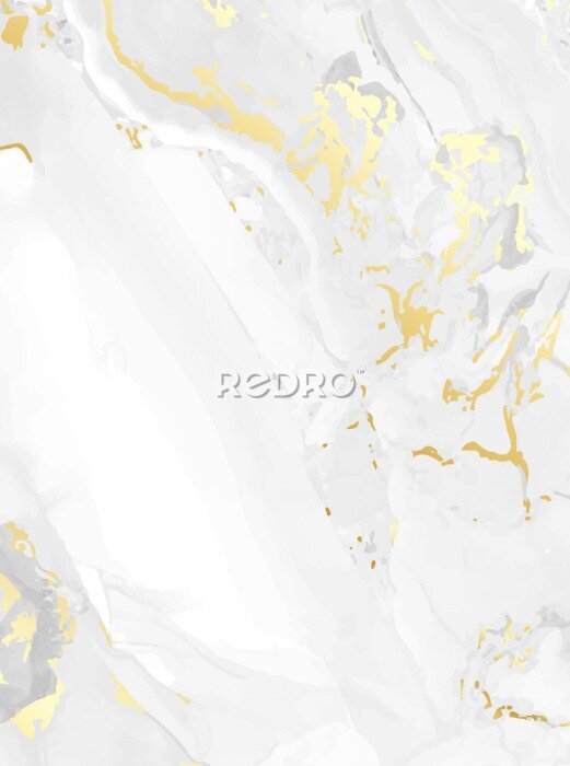 Fotobehang Marmer effect in glamour stijl