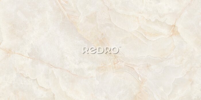 Fotobehang Marmerpatroon in warme tinten