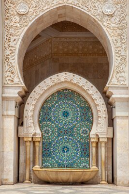 Fotobehang Marokkaanse architectuur