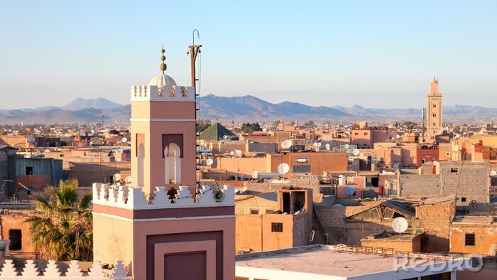 Fotobehang Marrakech, Marokko