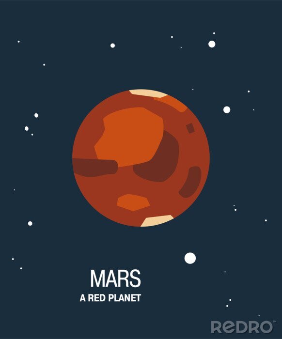 Fotobehang Mars