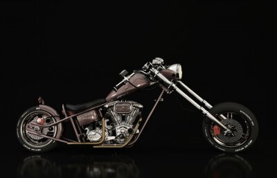 Fotobehang Model van de motorfiets