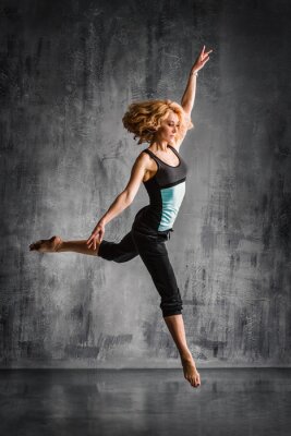 Fotobehang Moderne ballerina