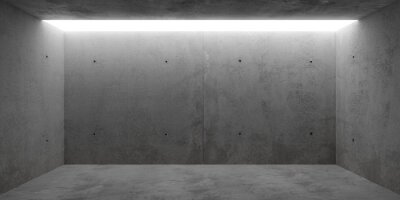 Fotobehang Moderne betonnen garage