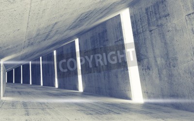Fotobehang Moderne design tunnel