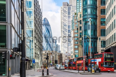 Fotobehang Moderne gebouwen in Londen