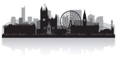 Monochrome symbolen van Londen