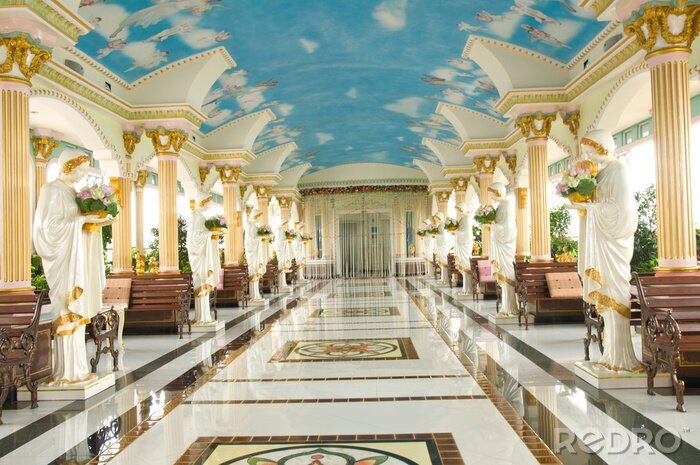 Fotobehang Mooie loopbrug