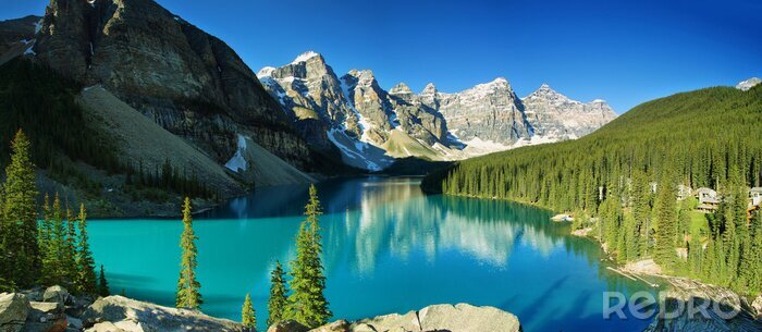 Fotobehang Morainemeer in Banff National Park, Canada
