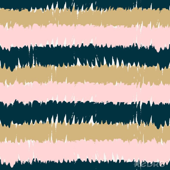 Fotobehang Motief met onregelmatige horizontale strepen