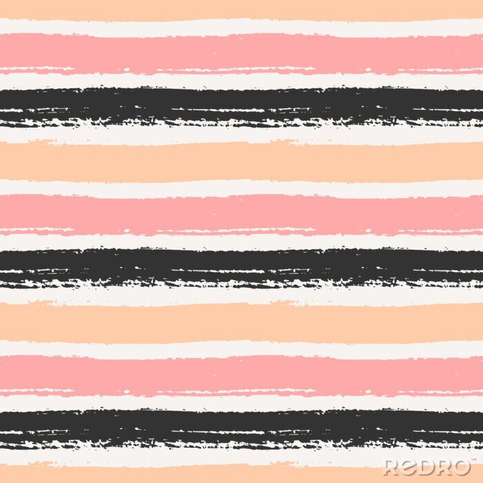 Fotobehang Motief van geschilderde horizontale strepen