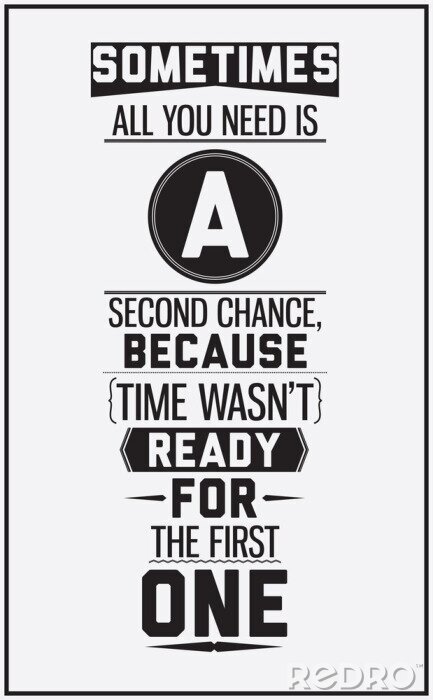 Fotobehang Motiverende wanddecoratie