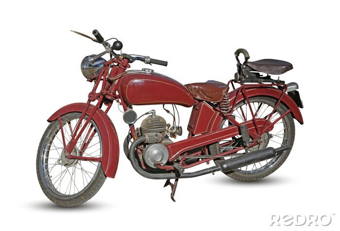 Fotobehang moto ancienne