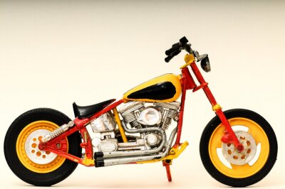 Fotobehang Motorcycle Model