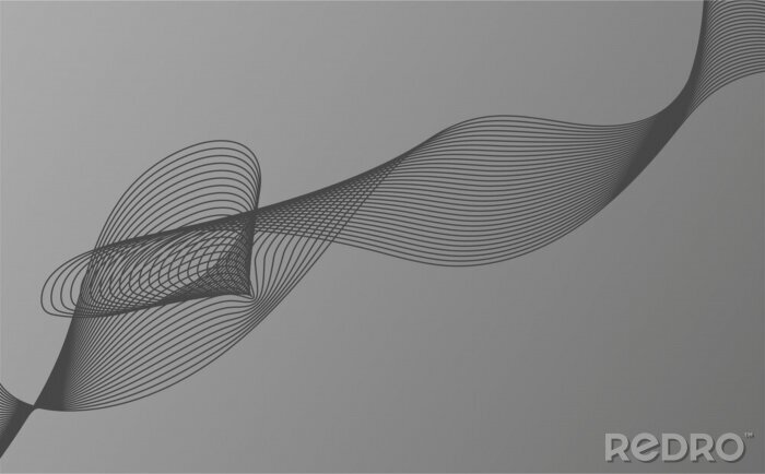 Fotobehang Multidimensionele spiraal