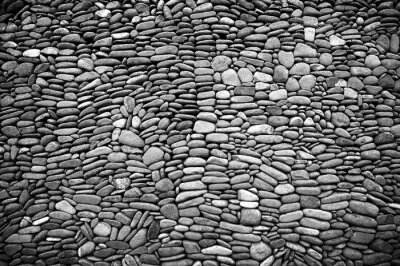 Fotobehang Muur met mooie stenen