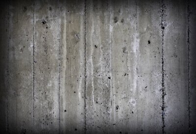 Fotobehang Muur van betonblokken