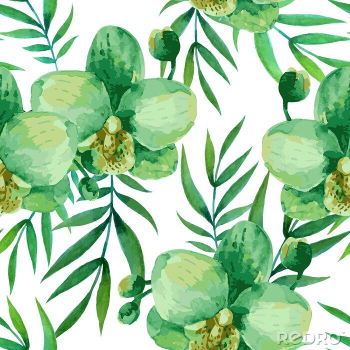 Fotobehang naadloze patroon