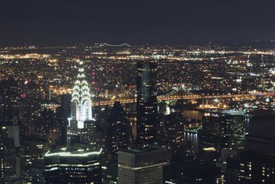 Fotobehang Nacht in New York