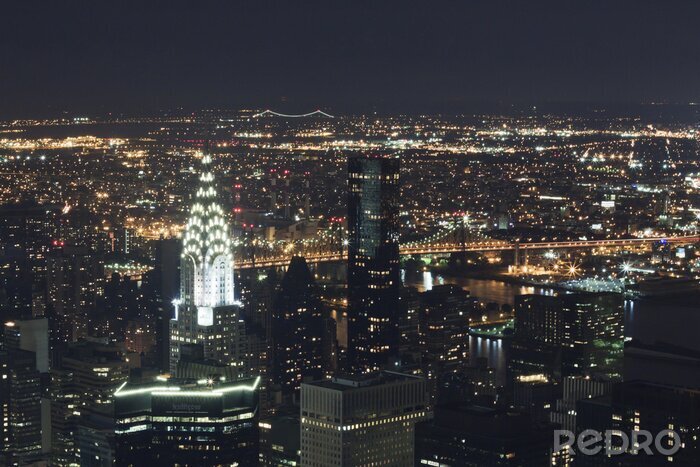 Fotobehang Nacht in New York