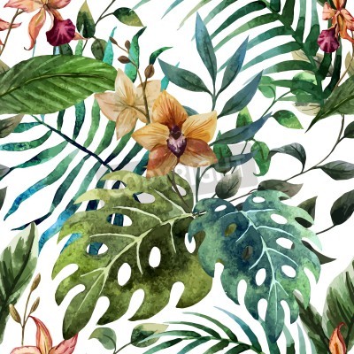 Fotobehang Natuurlijk motief op witte achtergrond