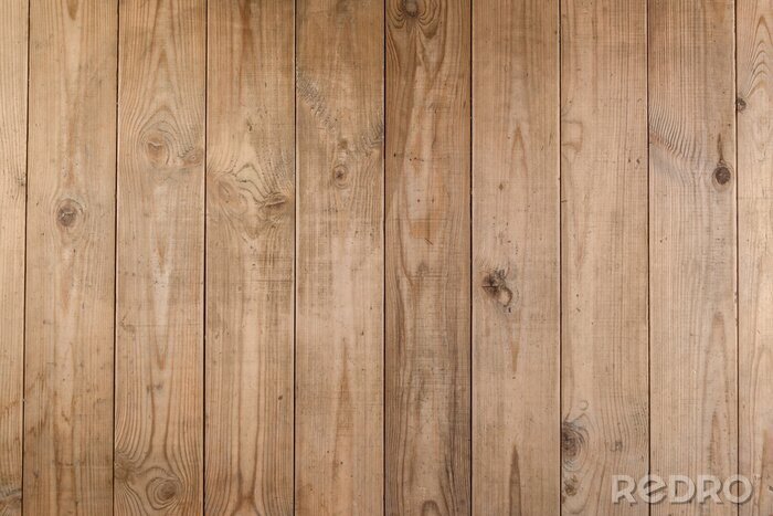 Fotobehang Natuurlijke houten planken