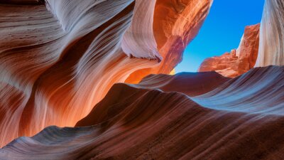 Fotobehang Natuurlijke rotsstenen in Arizona