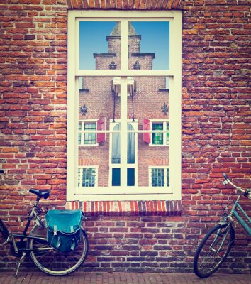 Fotobehang Nederlandse Window