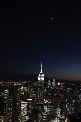 Fotobehang New York City by night