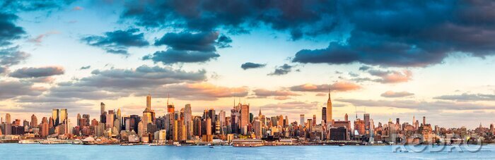 Fotobehang New York City panorama