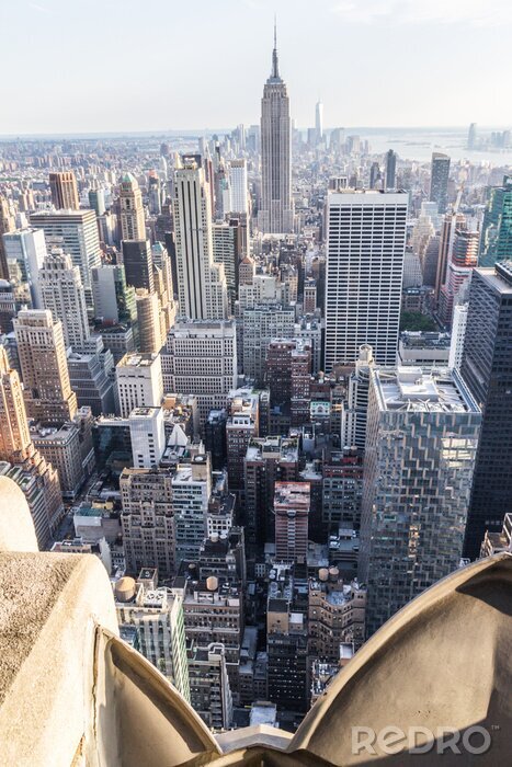 Fotobehang New York dall'alto