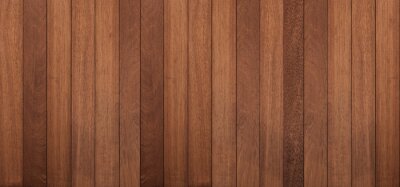 Fotobehang Nieuwe houten vloer