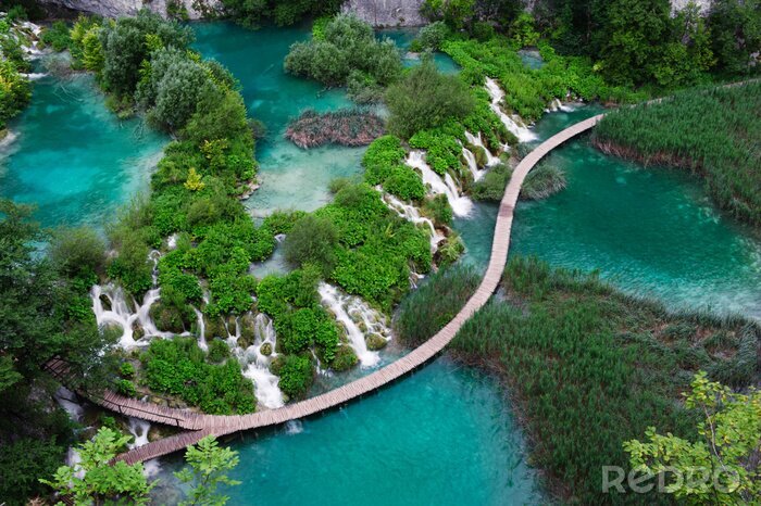 Fotobehang Ongewone watervallen