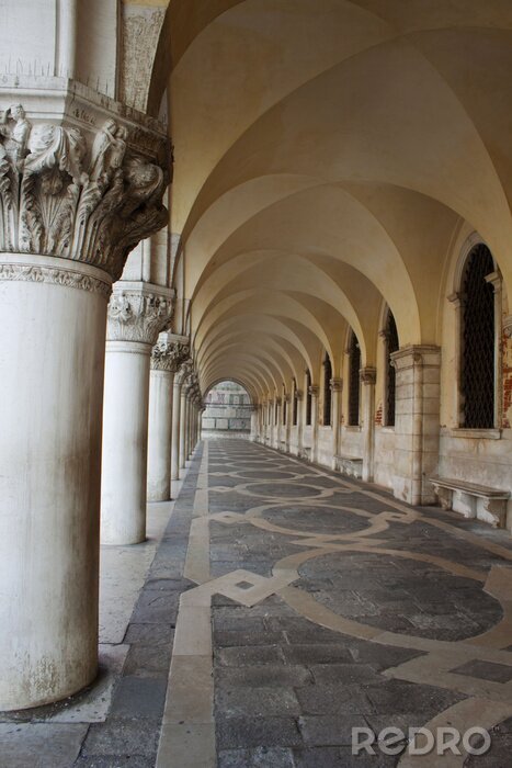 Fotobehang Optische illusie in de architectuur
