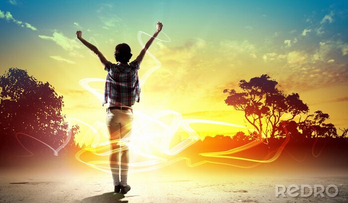 Fotobehang Opwarmen in een exotisch klimaat