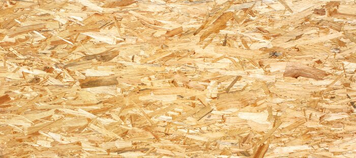 Fotobehang Oranje houten plank