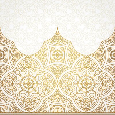 Fotobehang Ornament in oosterse stijl