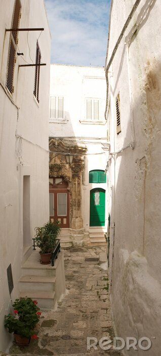 Fotobehang Ostuni, Italië