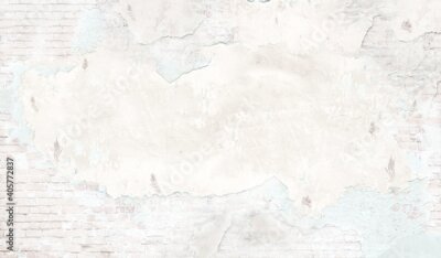 Fotobehang Oud gepleisterd muurmonument