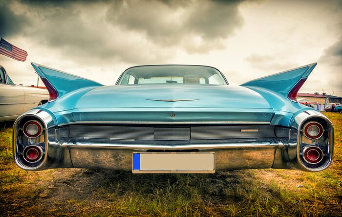 Fotobehang Oude Amerikaanse oldtimer