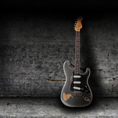 Fotobehang Oude elektrische gitaar