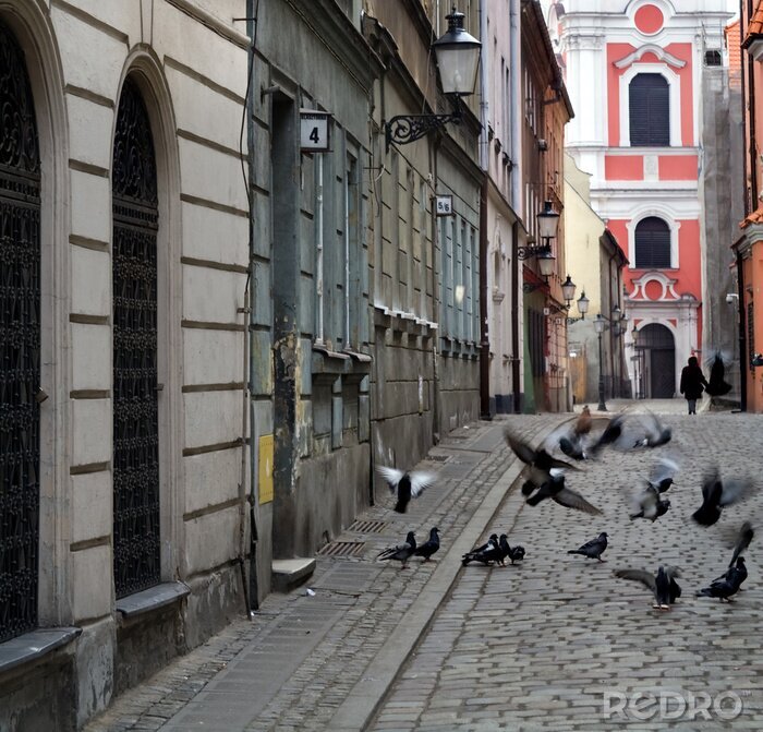 Fotobehang Oude Stad