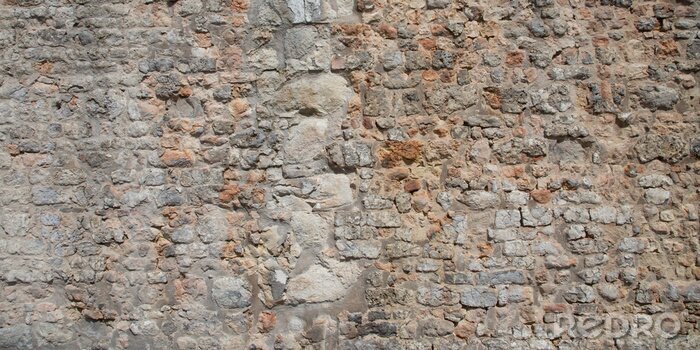 Fotobehang Oude stenen muur