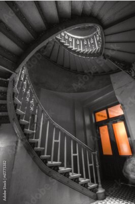 Fotobehang Oude trap