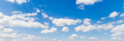 Fotobehang Panorama van blauwe lucht