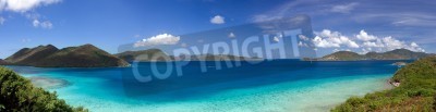 Fotobehang Panorama van de oceaan en de tropen