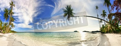 Fotobehang Panorama van het strand in Thailand