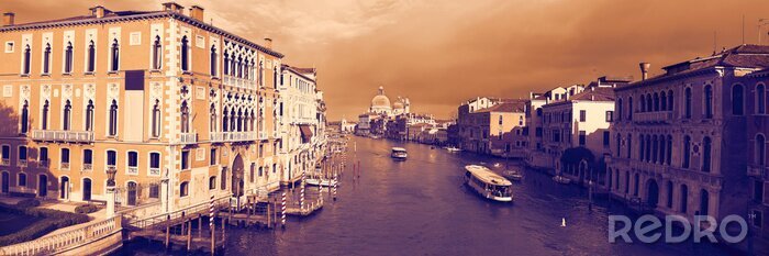 Fotobehang Panoramisch uitzicht op Venetië