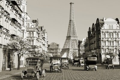 Fotobehang Parijs