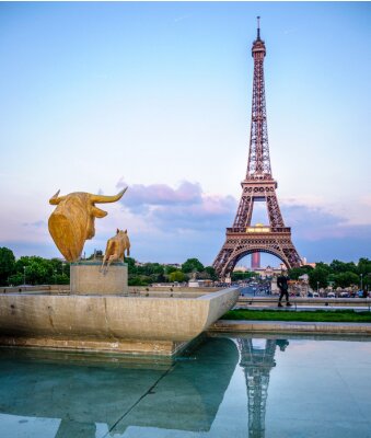 Parijs en de Eiffeltoren in 3D